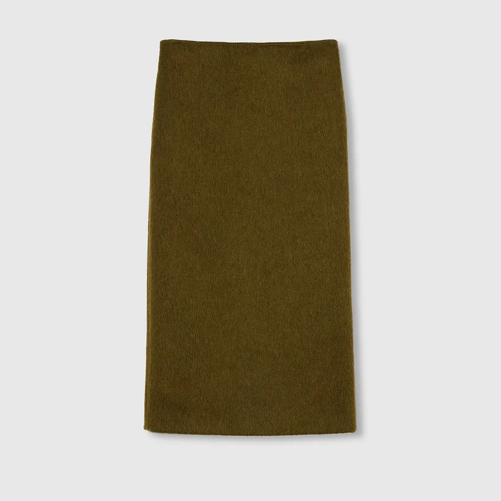 Wool Mohair Skirt