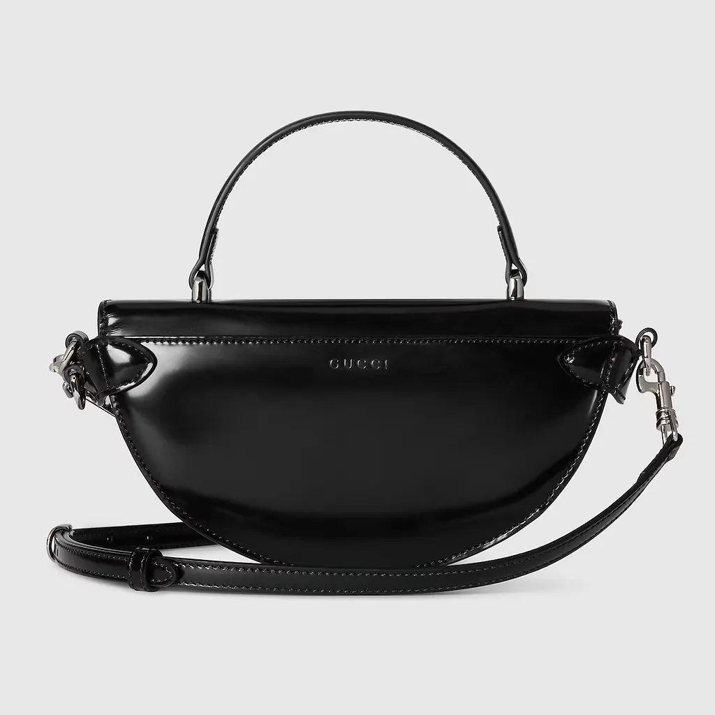 Mini Half-Moon Top Handle Bag