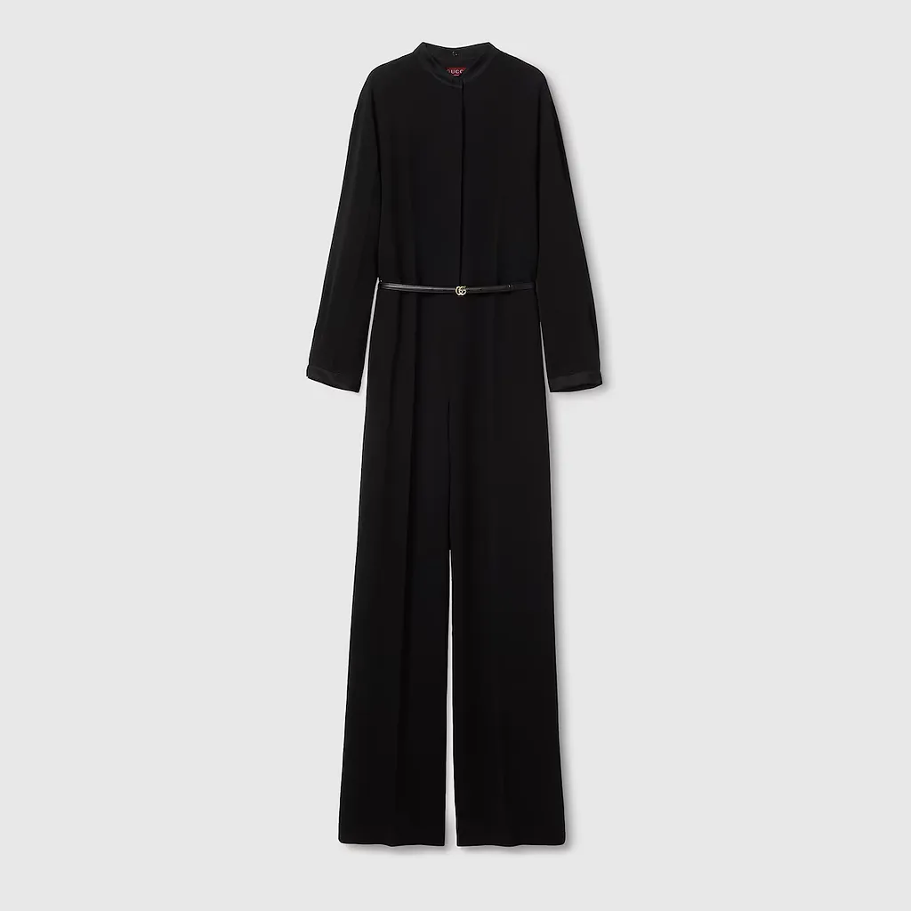 Heavy Viscose Sable Jumpsuit