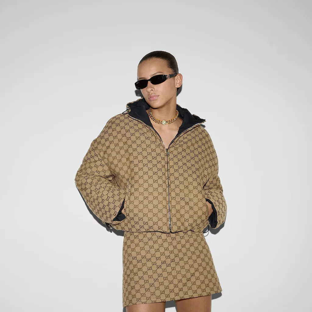 Reversible Polyester Bomber Jacket