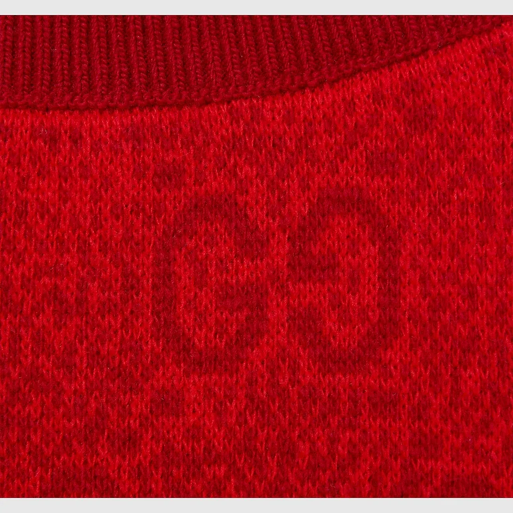 Baby Gg Wool Jacquard Trouser