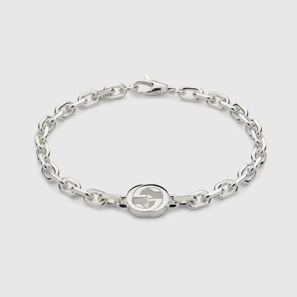 Gucci Interlocking Chain Bracelet