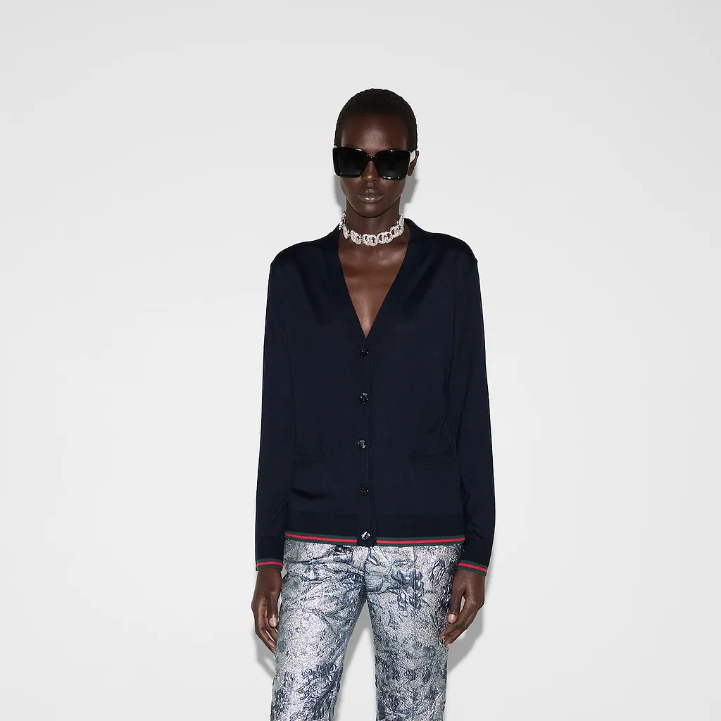Extra Fine Cashmere Silk Cardigan
