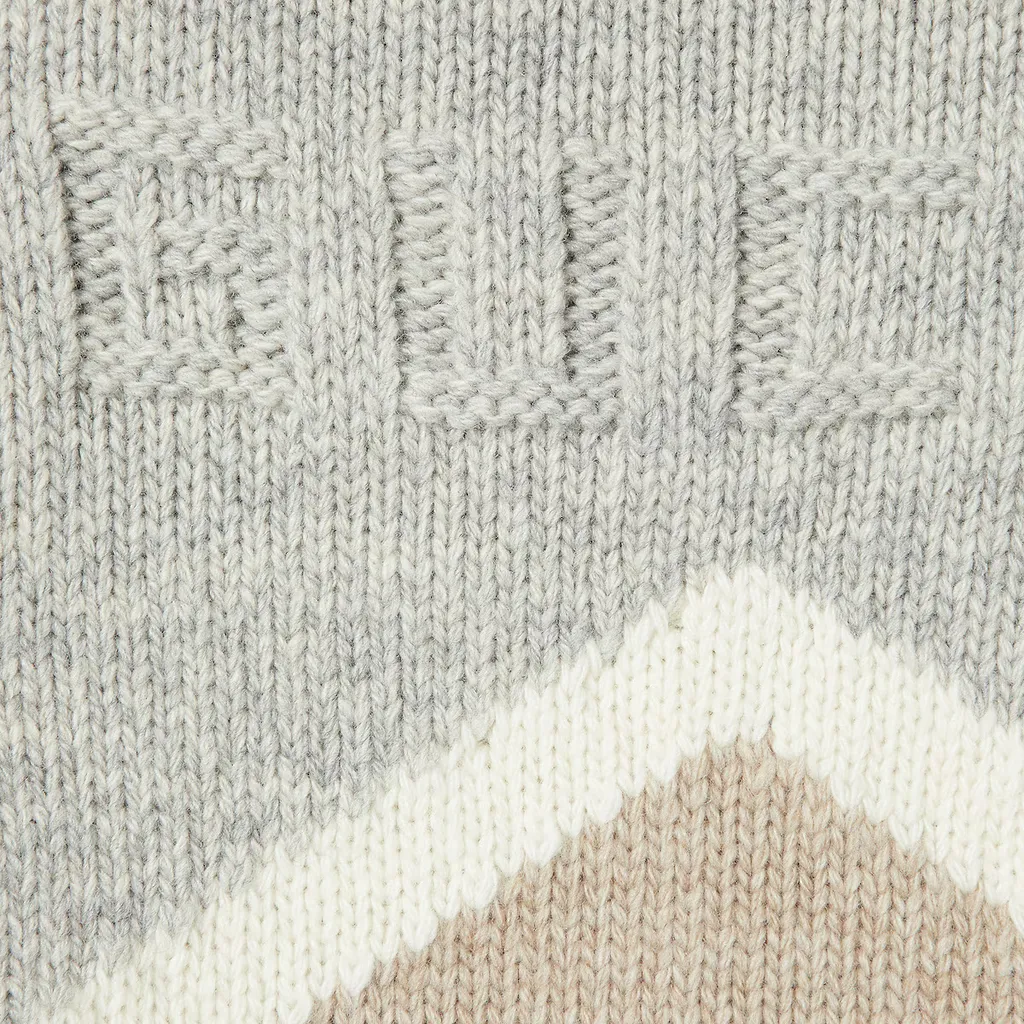Baby Wool Argyle Cardigan