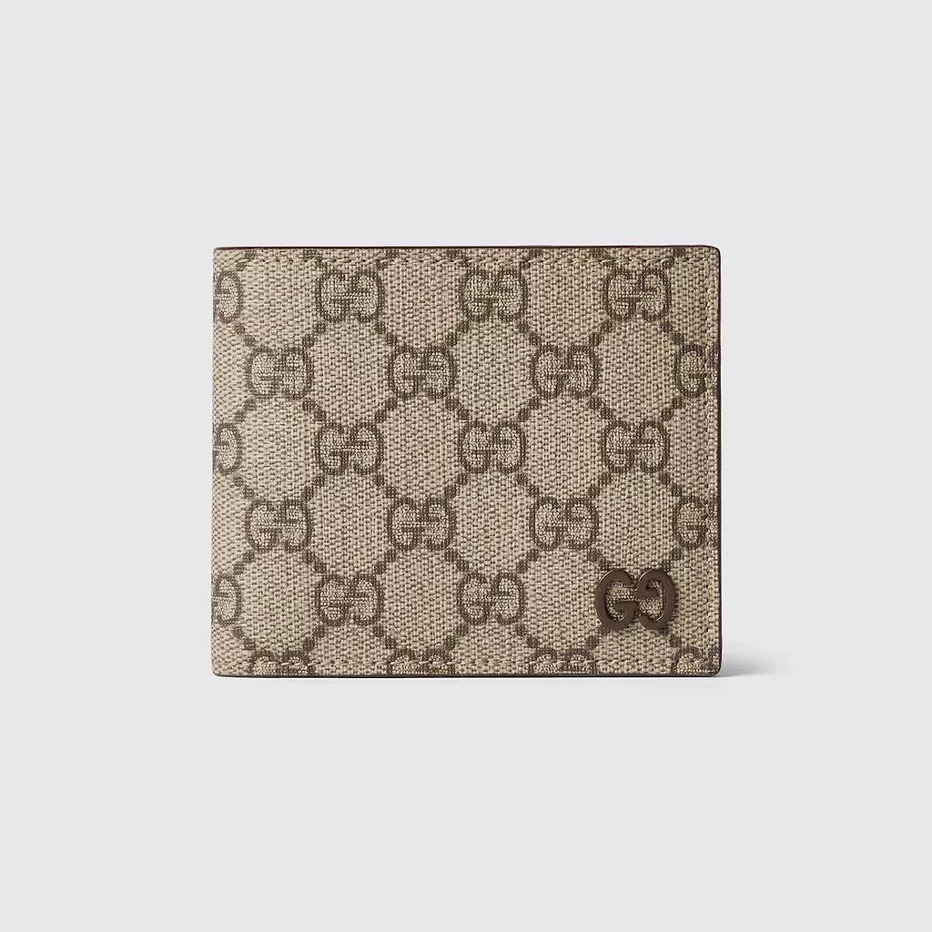 Brown Interior Gg Bi-Fold Wallet