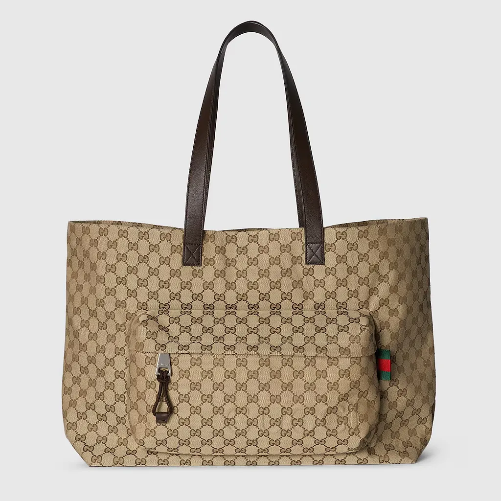 Gg Canvas Maxi Tote Bag