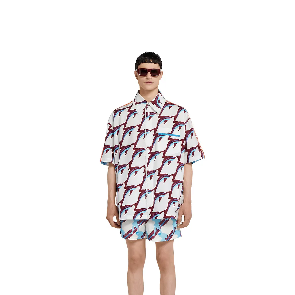 Printed Light Cotton Shirt