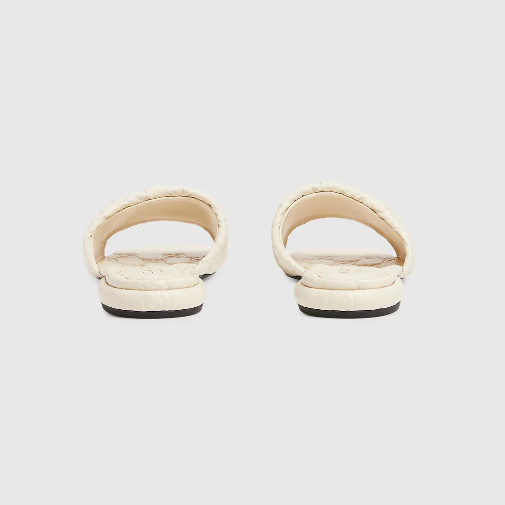 Slide Sandal With Double G