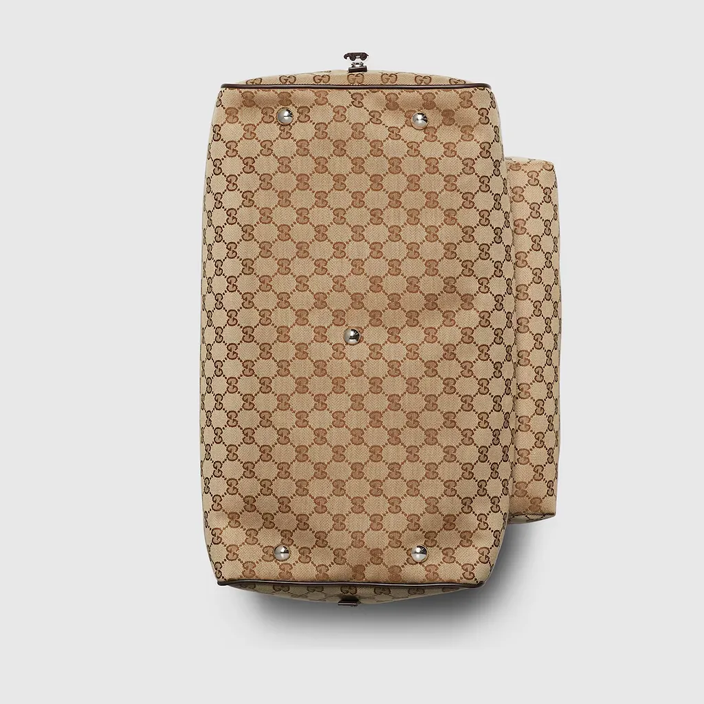 Gg Canvas Medium Duffle Bag