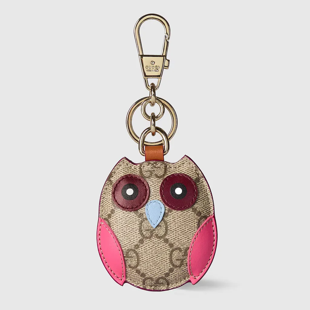 Owl-Shaped Bag Charm
