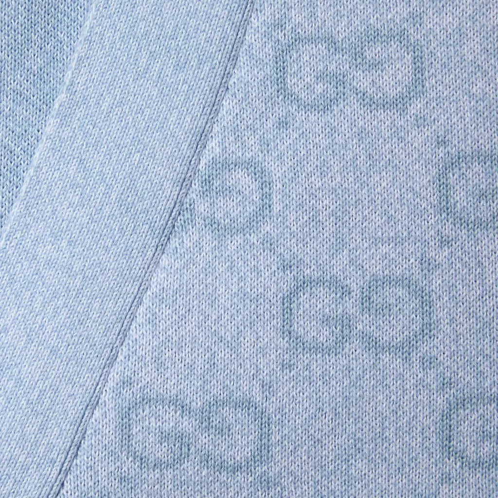Fine Cotton Gg Jacquard Cardigan