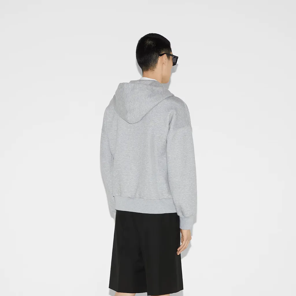 Cotton Jersey Hooded Sweatshirt