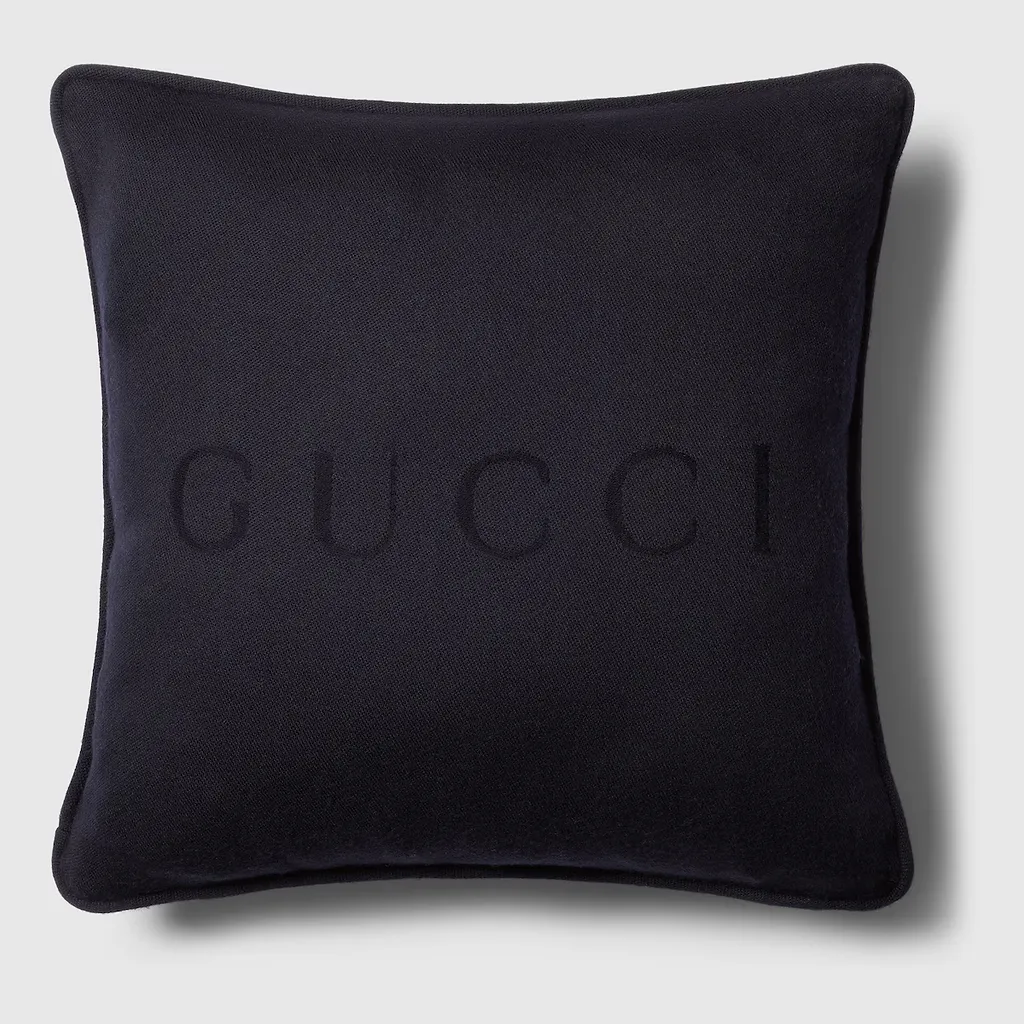 Gucci Web Wool Cushion