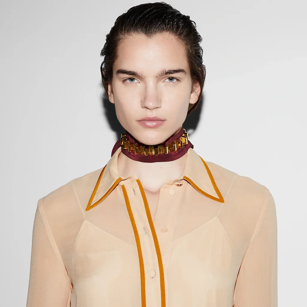 Light Silk Georgette Shirt