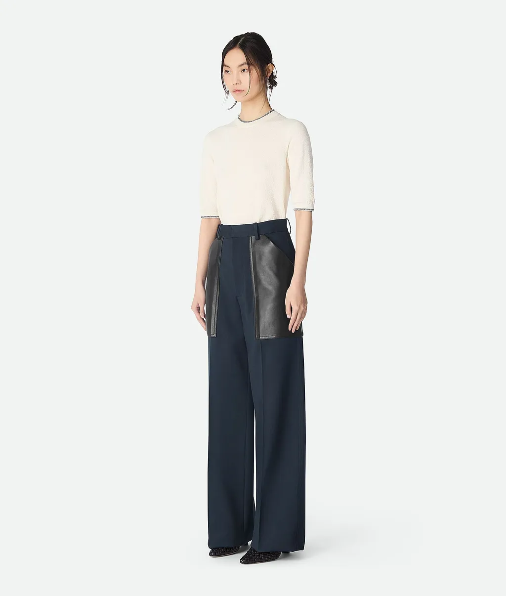 Wool And Cotton Pants