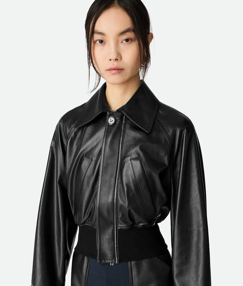 Light Leather Blouson