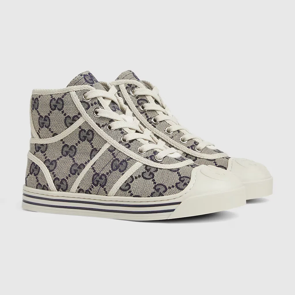Children's High Top Canvas Trainer