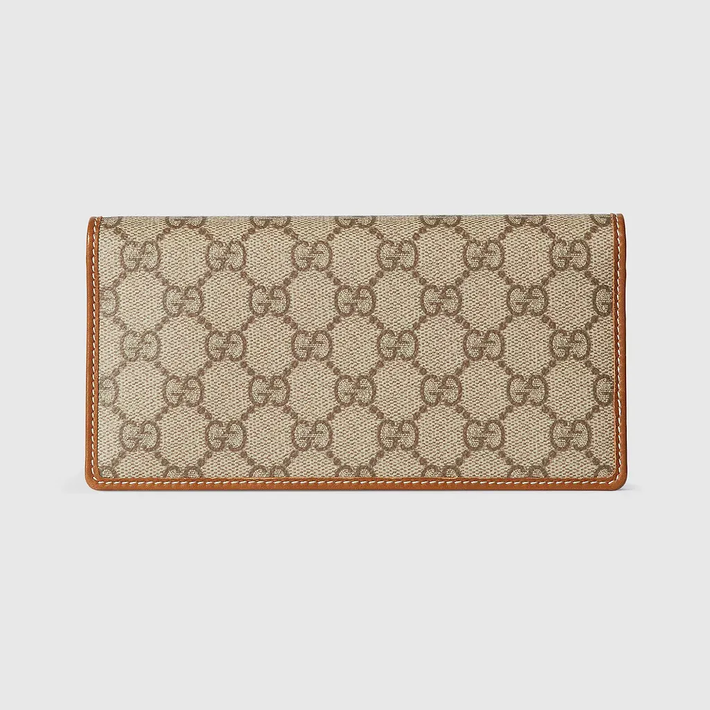 Gg Emblem Continental Wallet