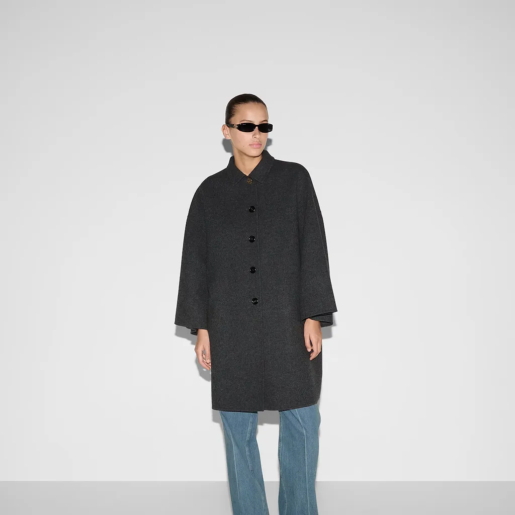 Wool Blend Coat