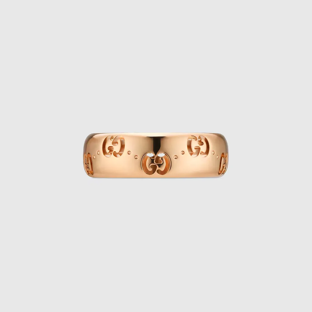 Icon 18K Gg Thin Ring