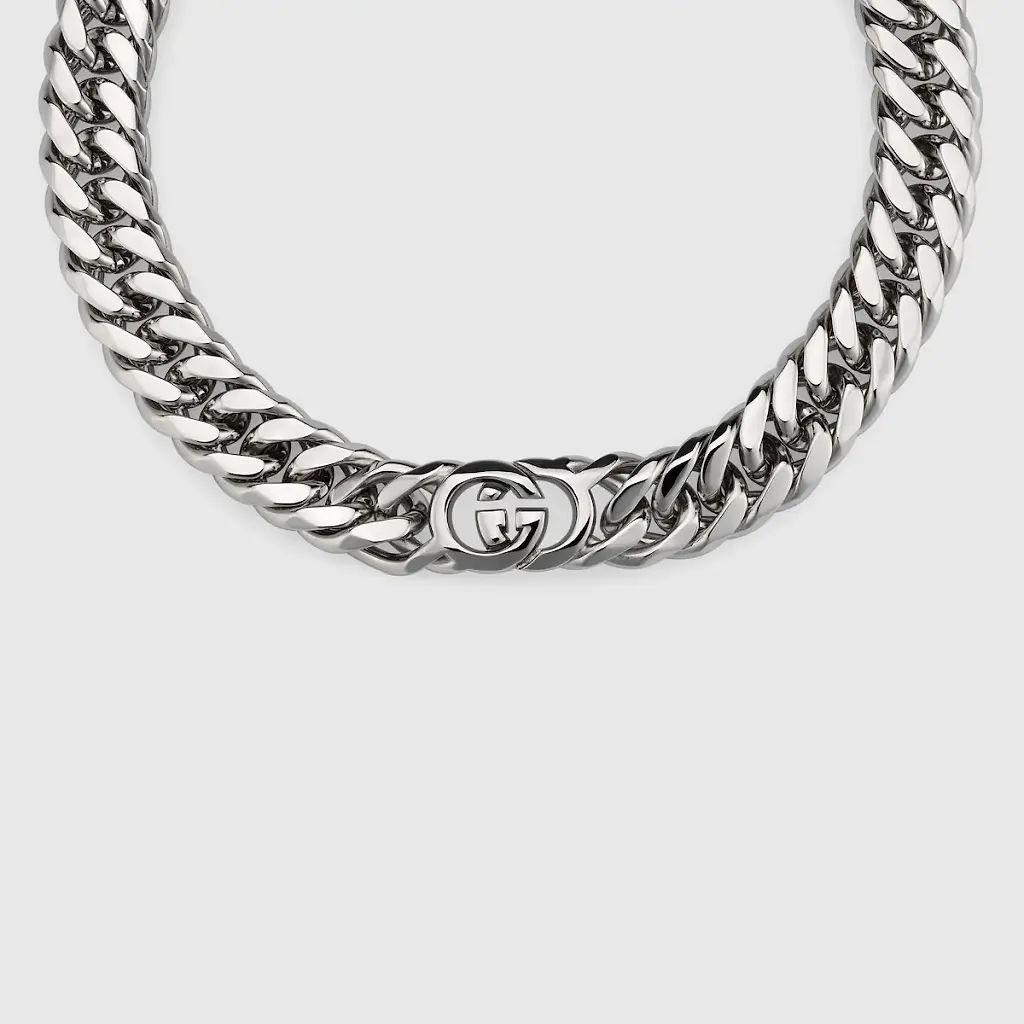 Gucci Interlocking Chain Necklace