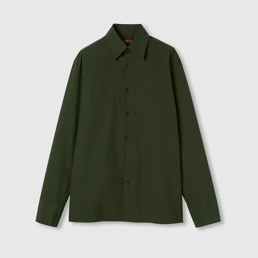 Cotton Poplin Shirt