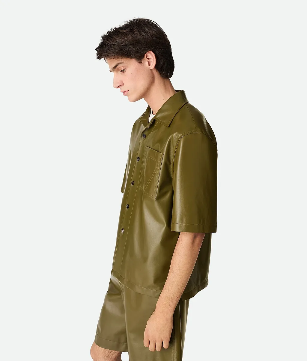 Leather Nappa Shirt