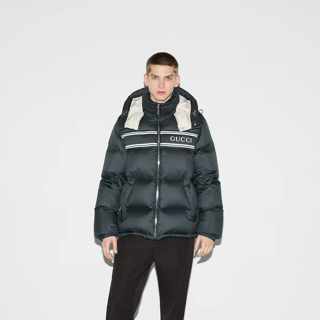 Nylon Puffer Jacket