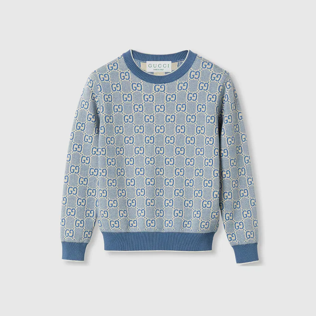 Children's Gg Cotton Jumper