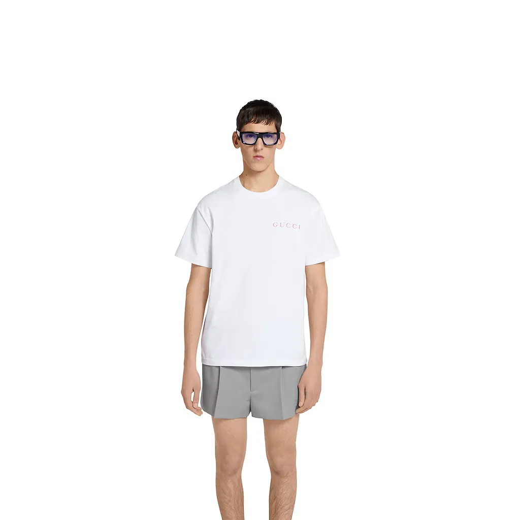Printed Cotton Jersey T-Shirt