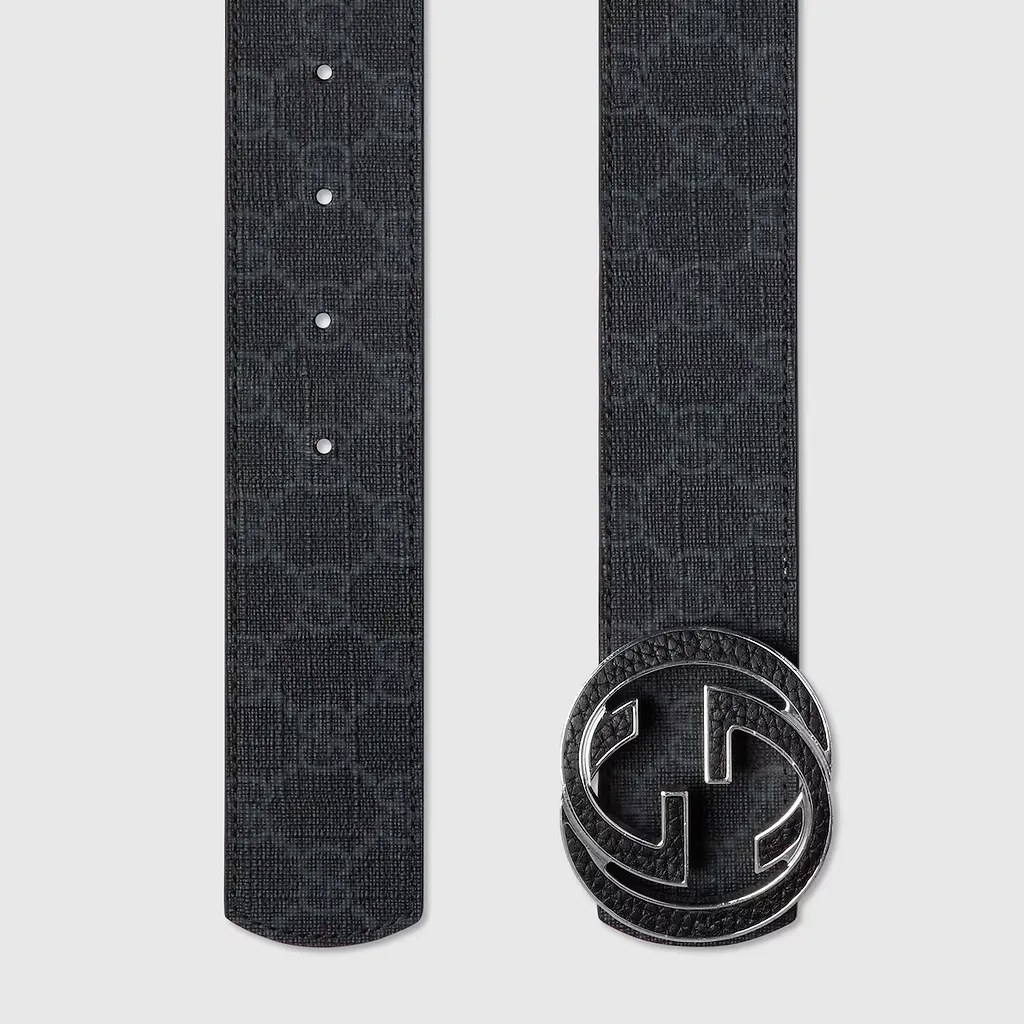 Reversible Belt With Interlocking G Buckle