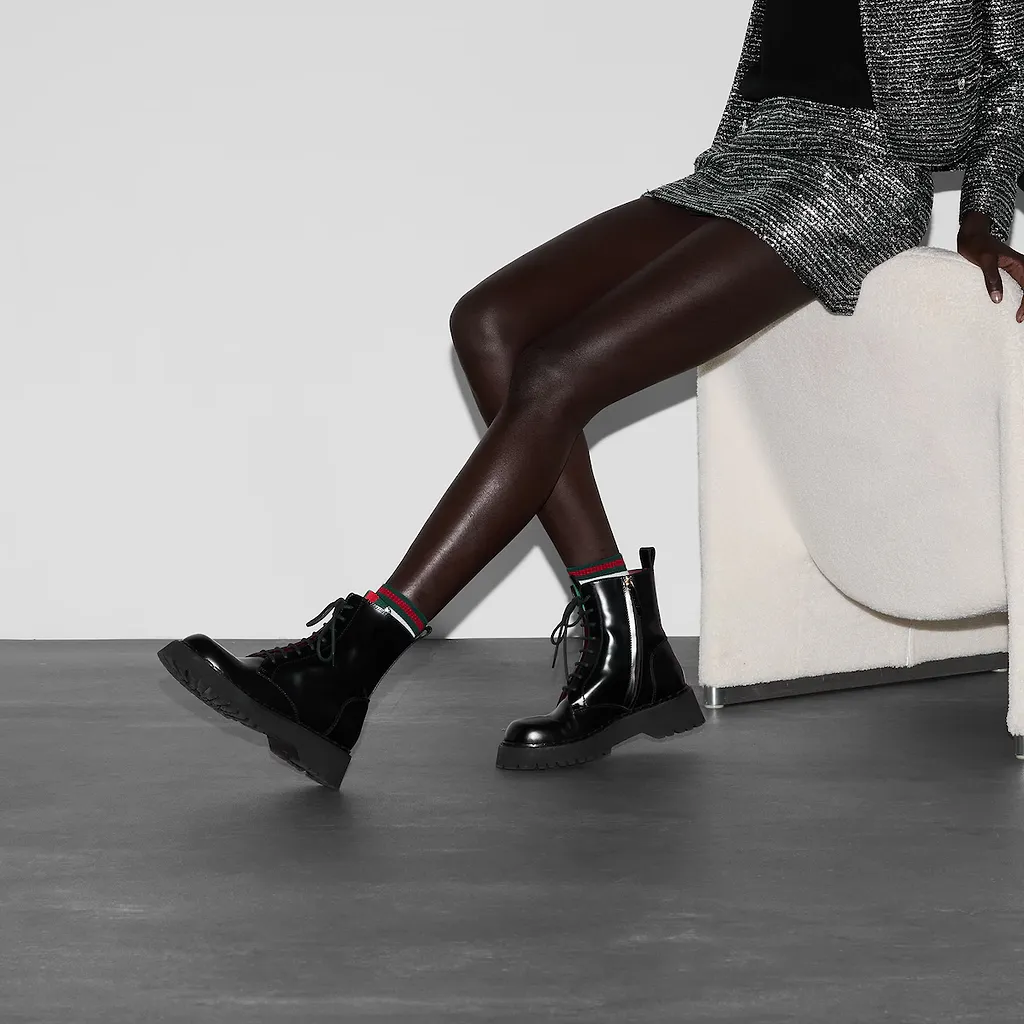 Ankle Boot With Web
