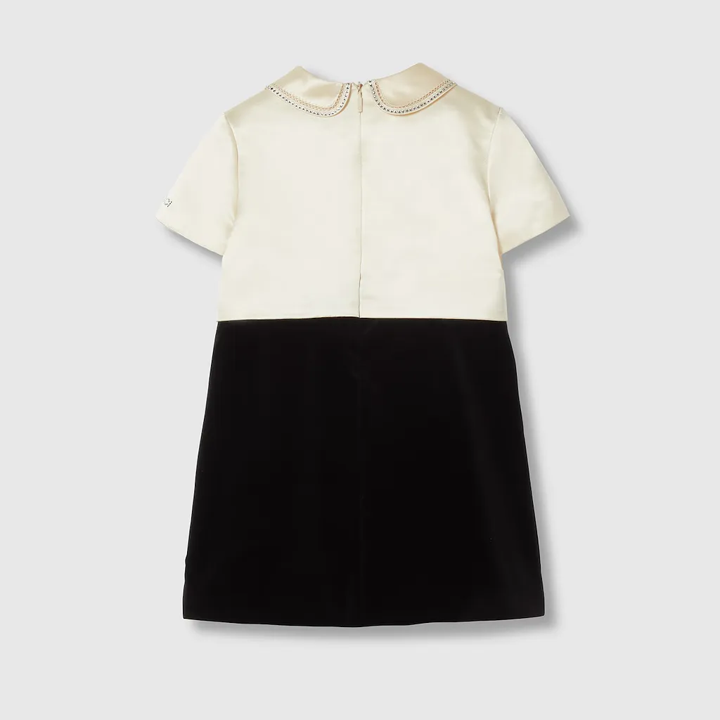 Children's Silk Cotton Duchesse Dress