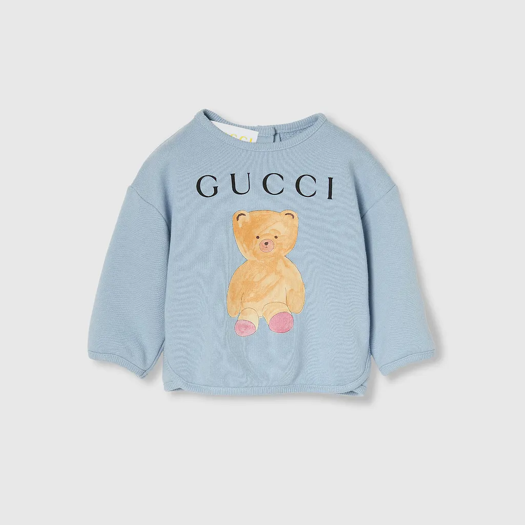 Baby Printed Cotton Sweatshirt