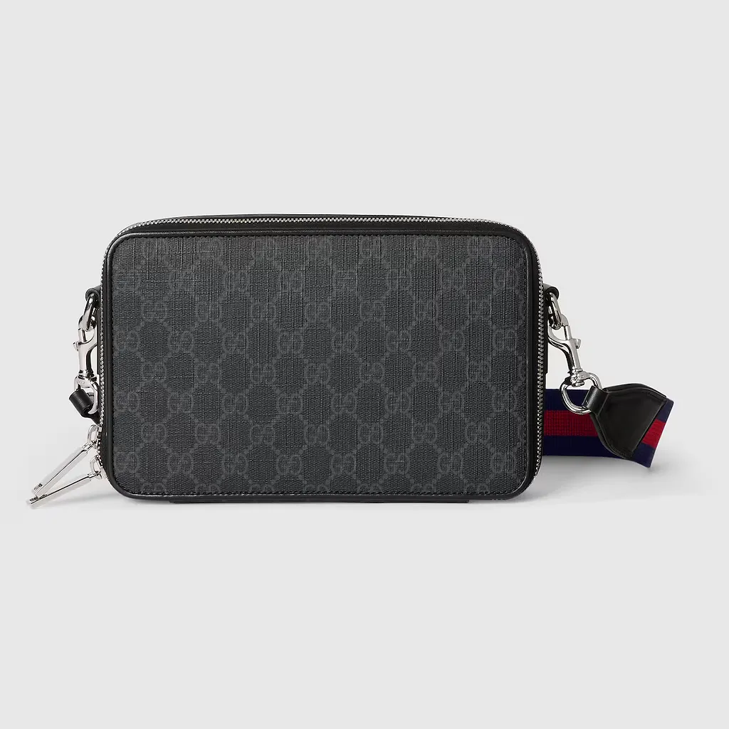 Gg Black Small Shoulder Bag