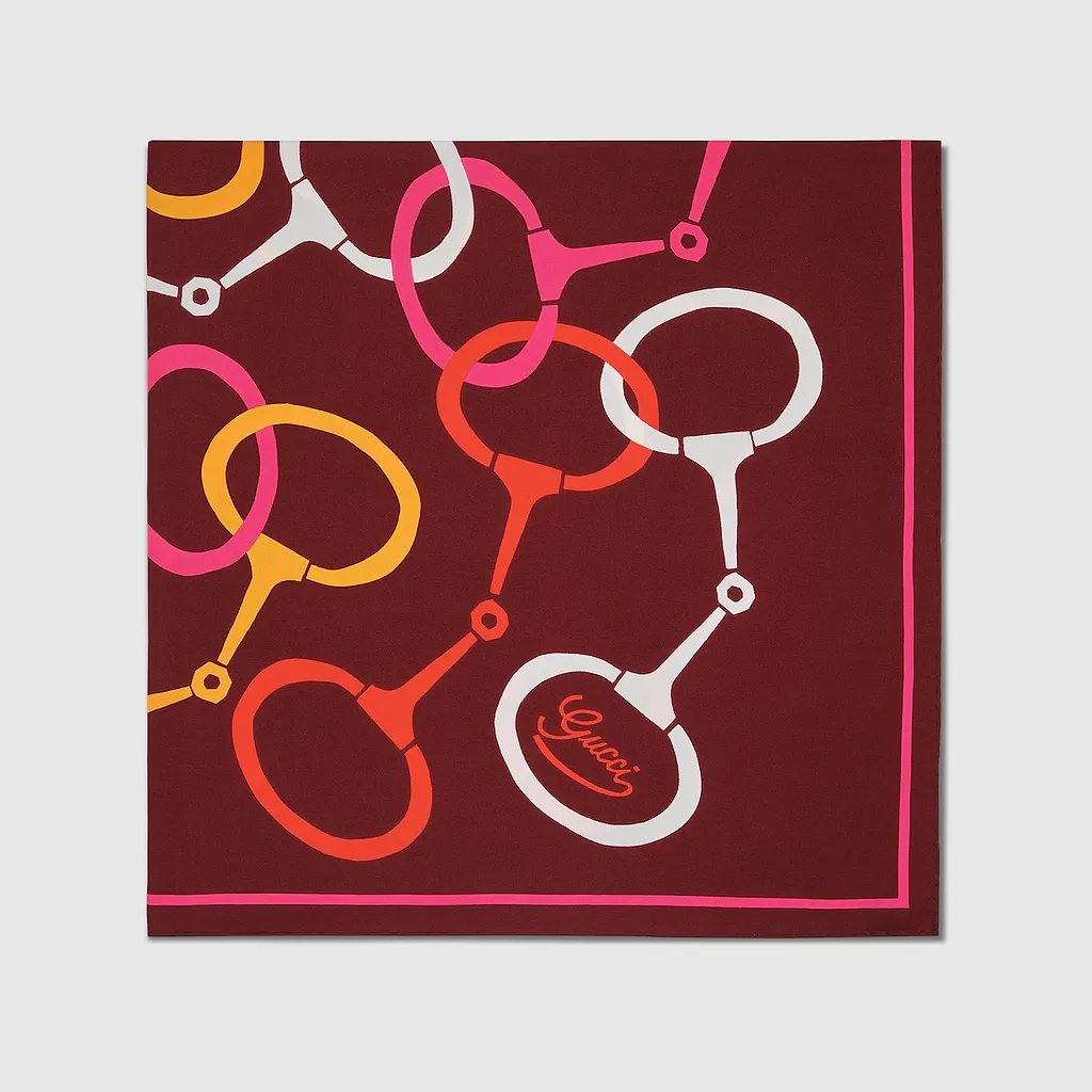 90 X 90 Project Printed Silk Carré
