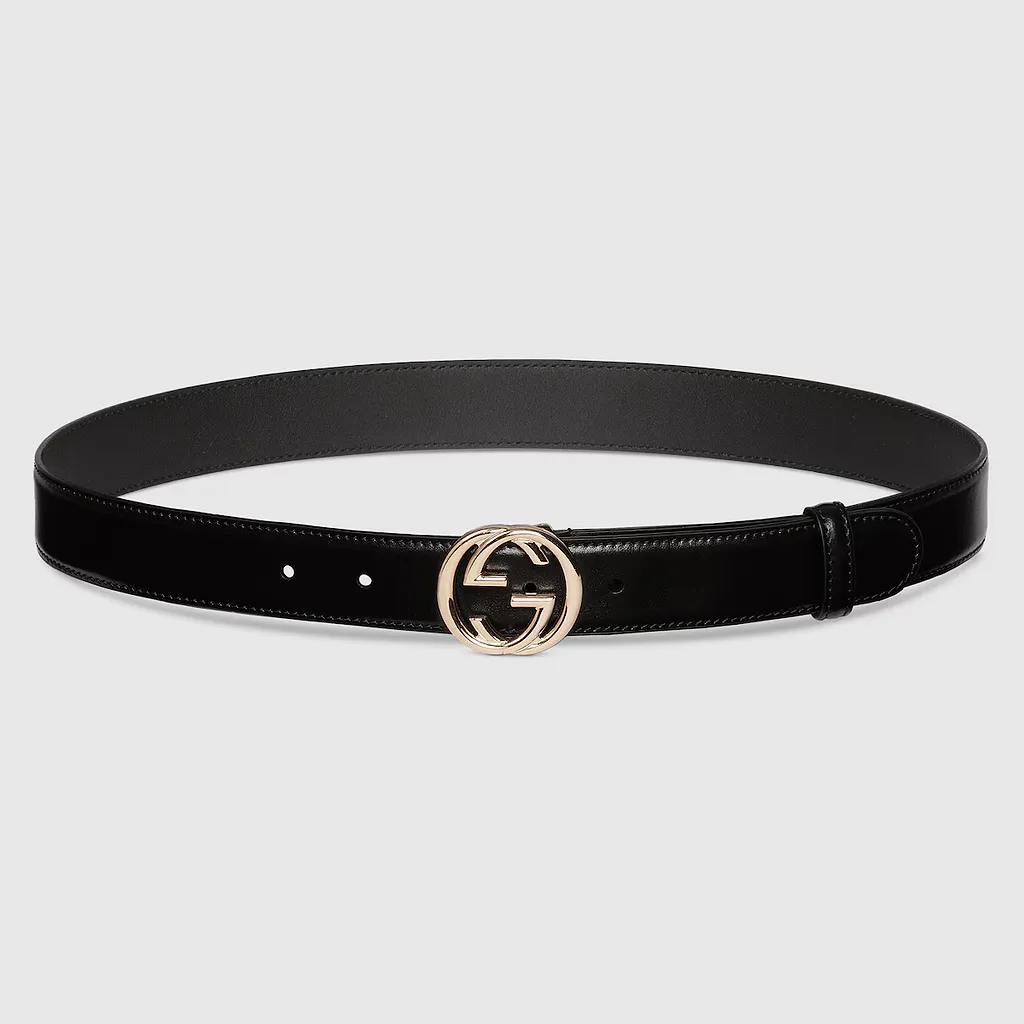 Belt With Interlocking G Buckle
