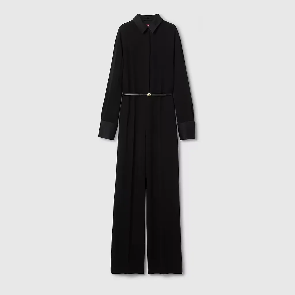 Heavy Viscose Sable Jumpsuit