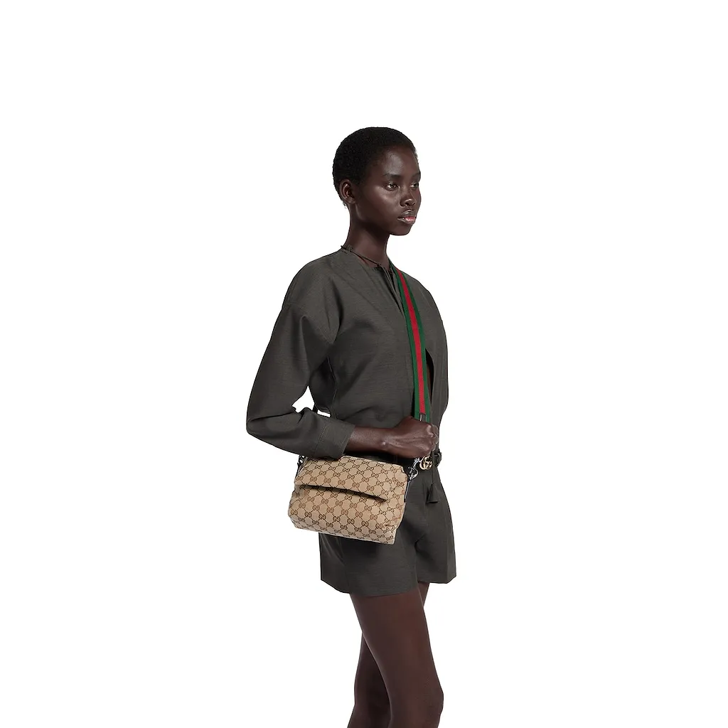 Gg Canvas Small Crossbody Bag