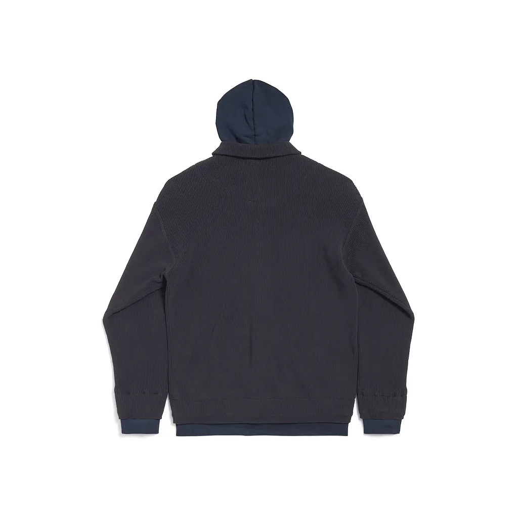 Hybrid Zip-Up Cardigan