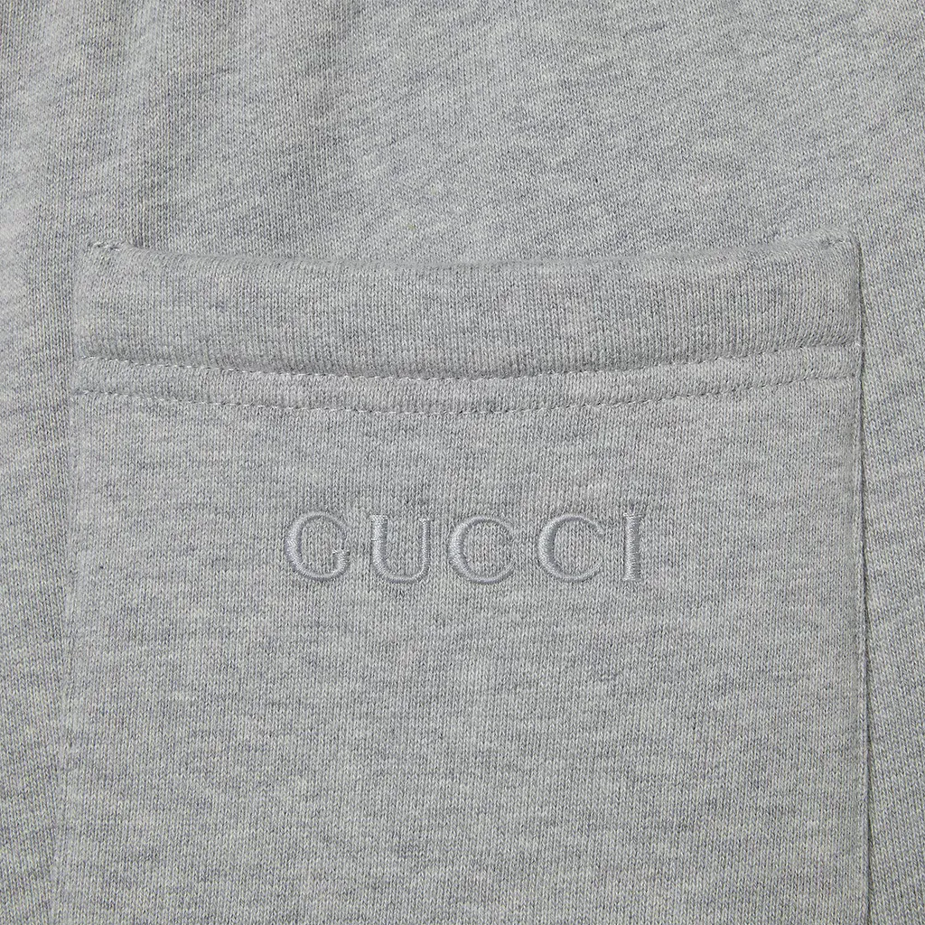 Cotton Jersey Jogging Pant With Web