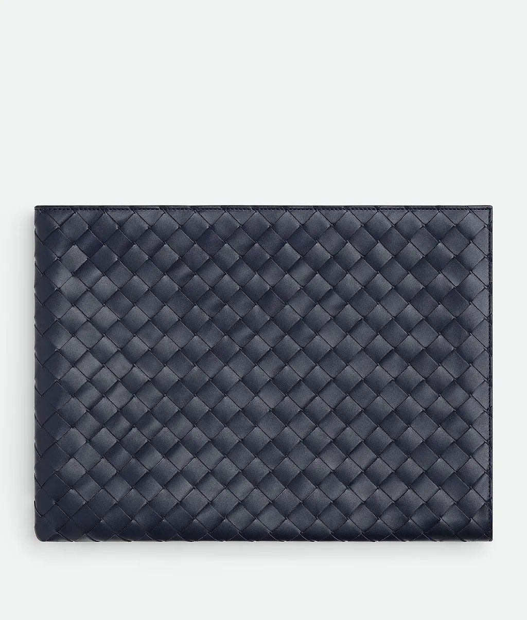 Intrecciato Flat Pouch