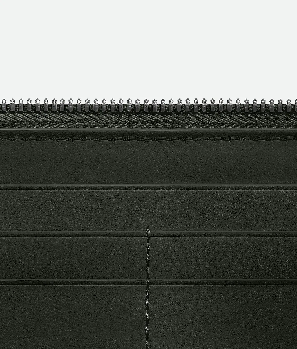 Intrecciato Diagonal Zip Around Wallet