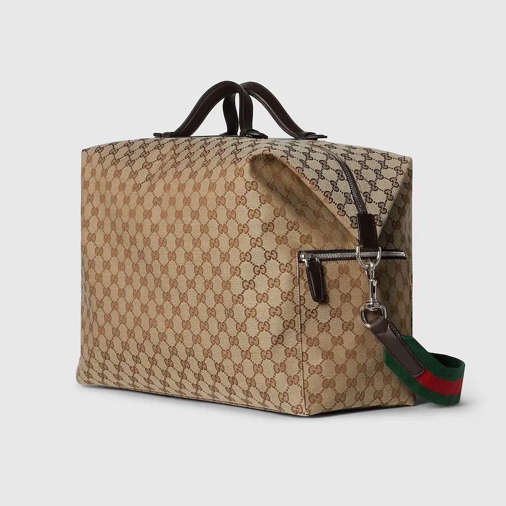 Gg Canvas Medium Duffle Bag