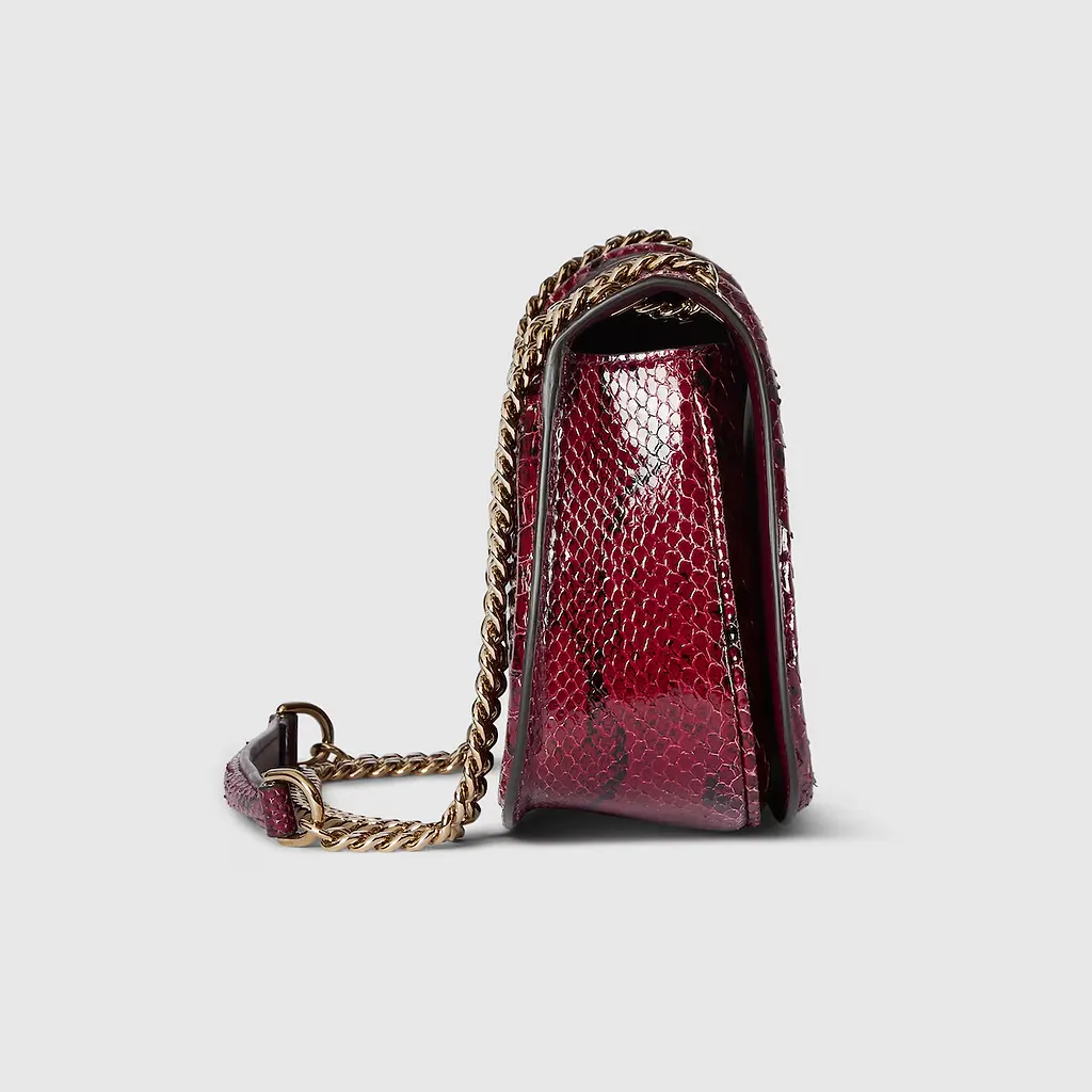 Gucci Blondie Python Medium Shoulder Bag
