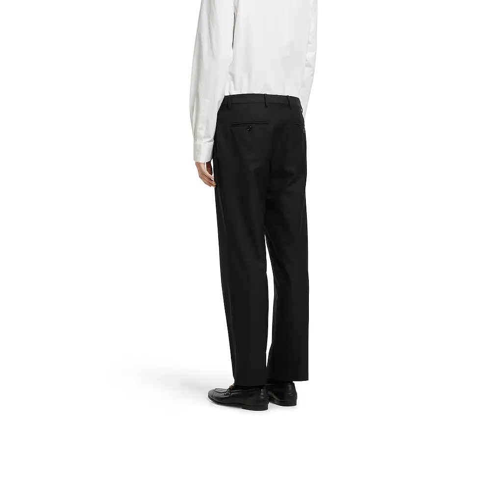 Cotton Canvas Pant With Web Detail