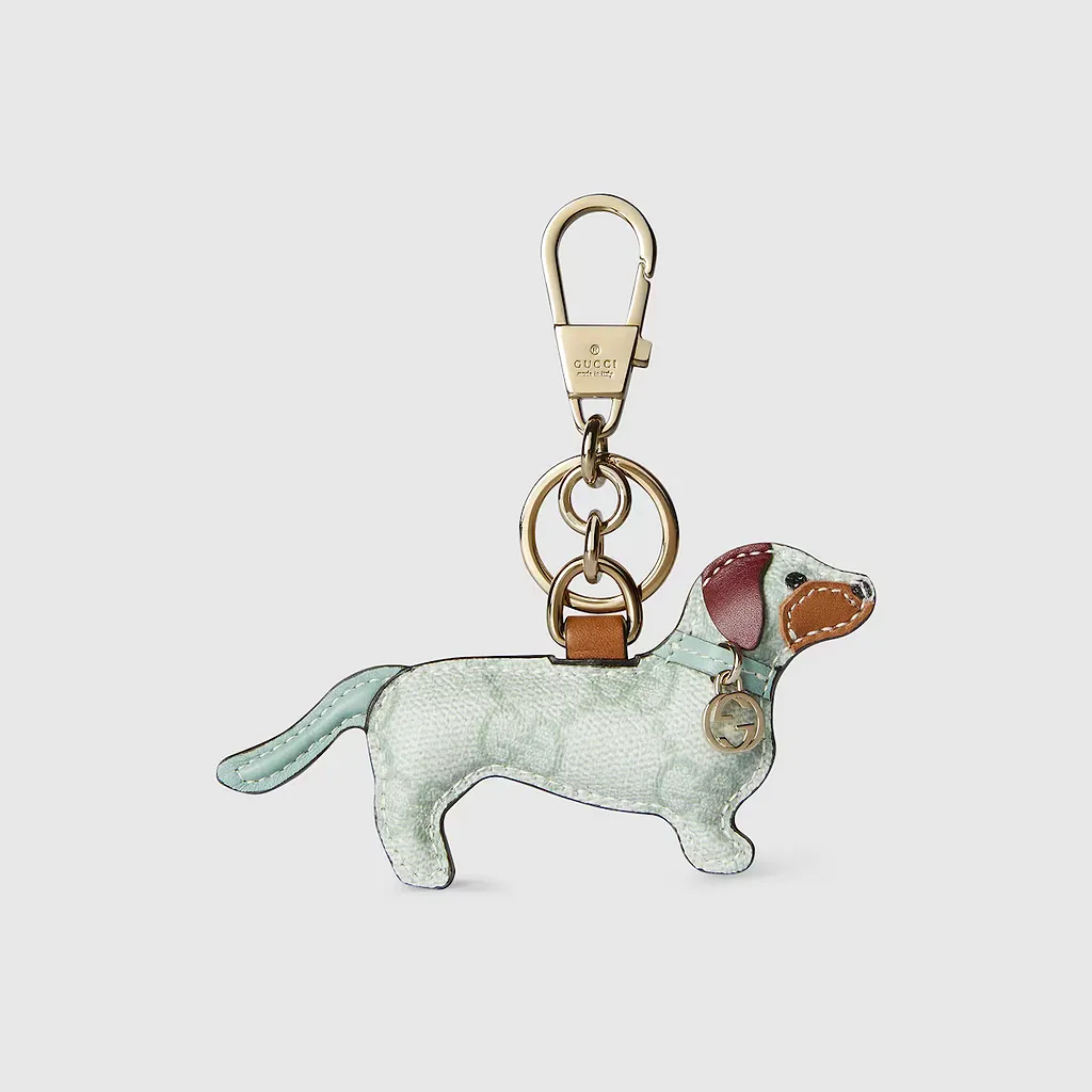 Dog-Shaped Bag Charm