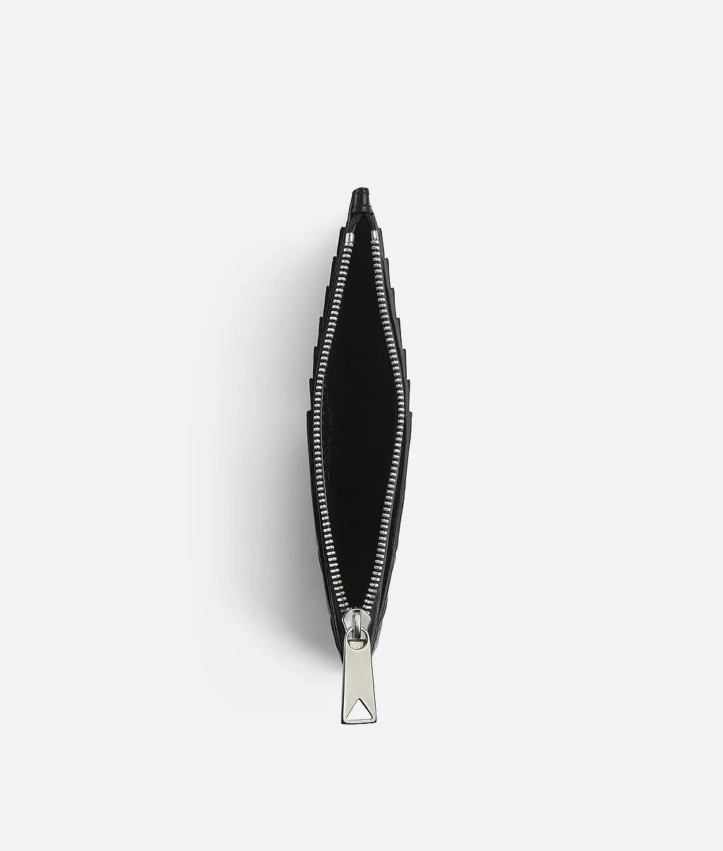 Intrecciato Long Zippered Card Case