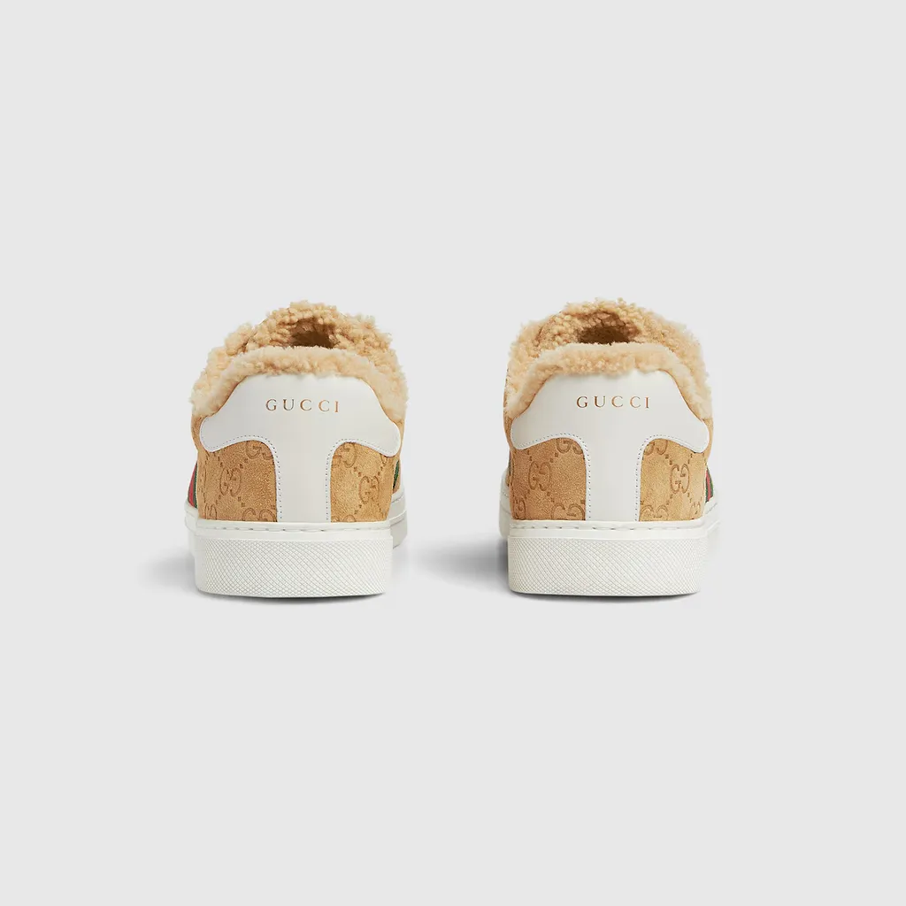 Gucci Ace Trainer With Web