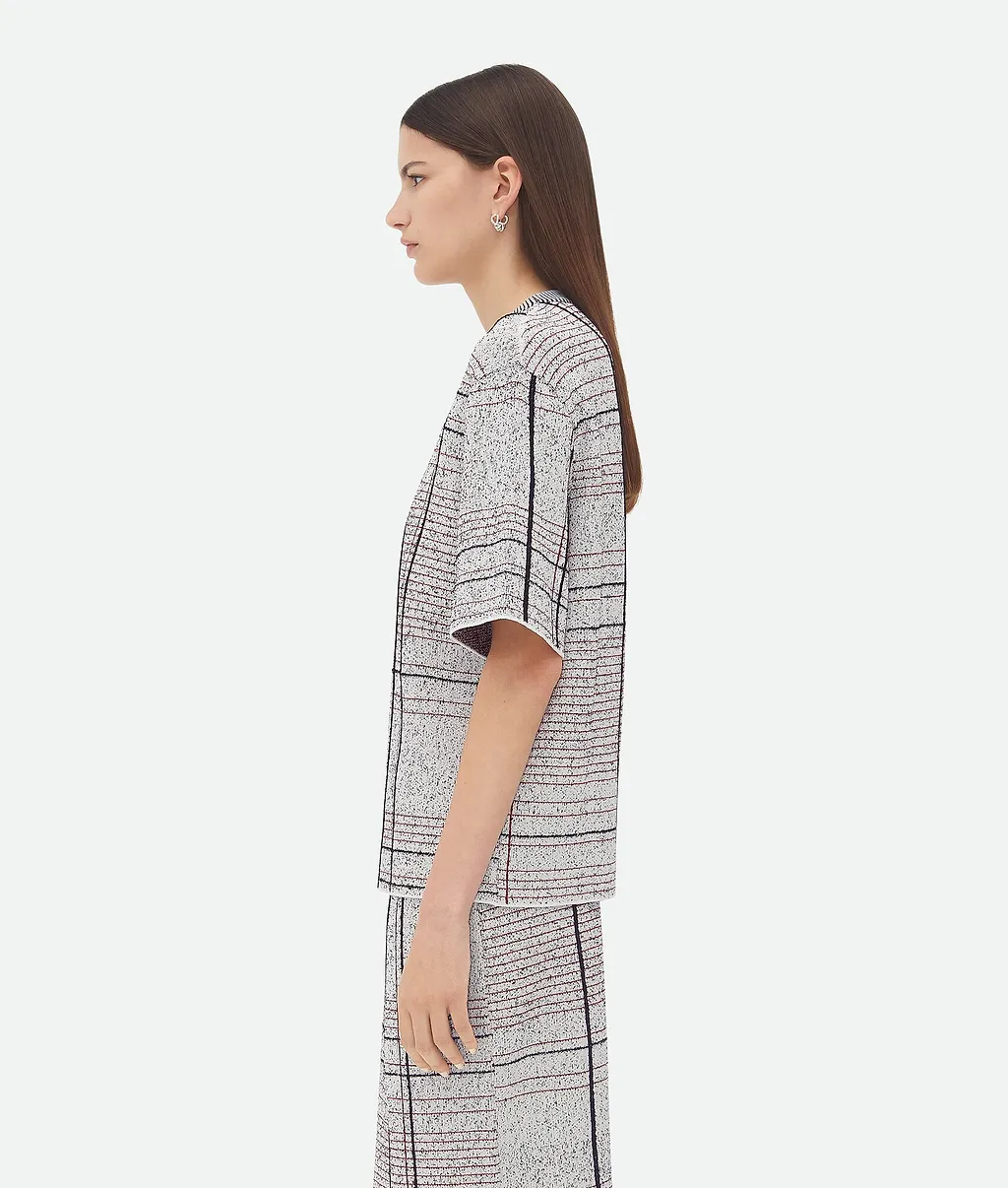 Notebook Cotton Viscose Jacquard T-Shirt